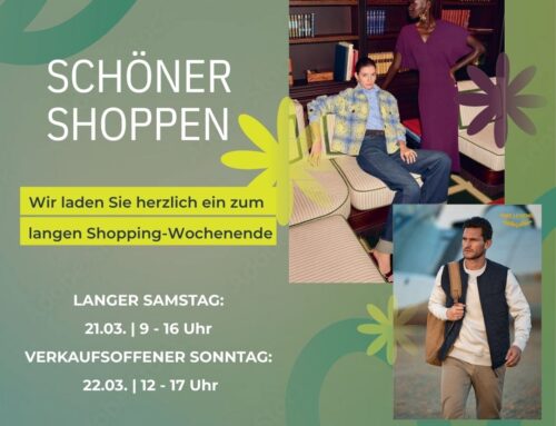 Langes Shopping-Wochenende🌷☀️
