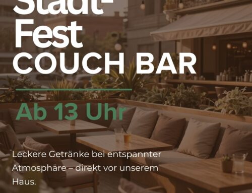 Couch Bar – Deine Auszeit beim Stadtfest 🍹☀️